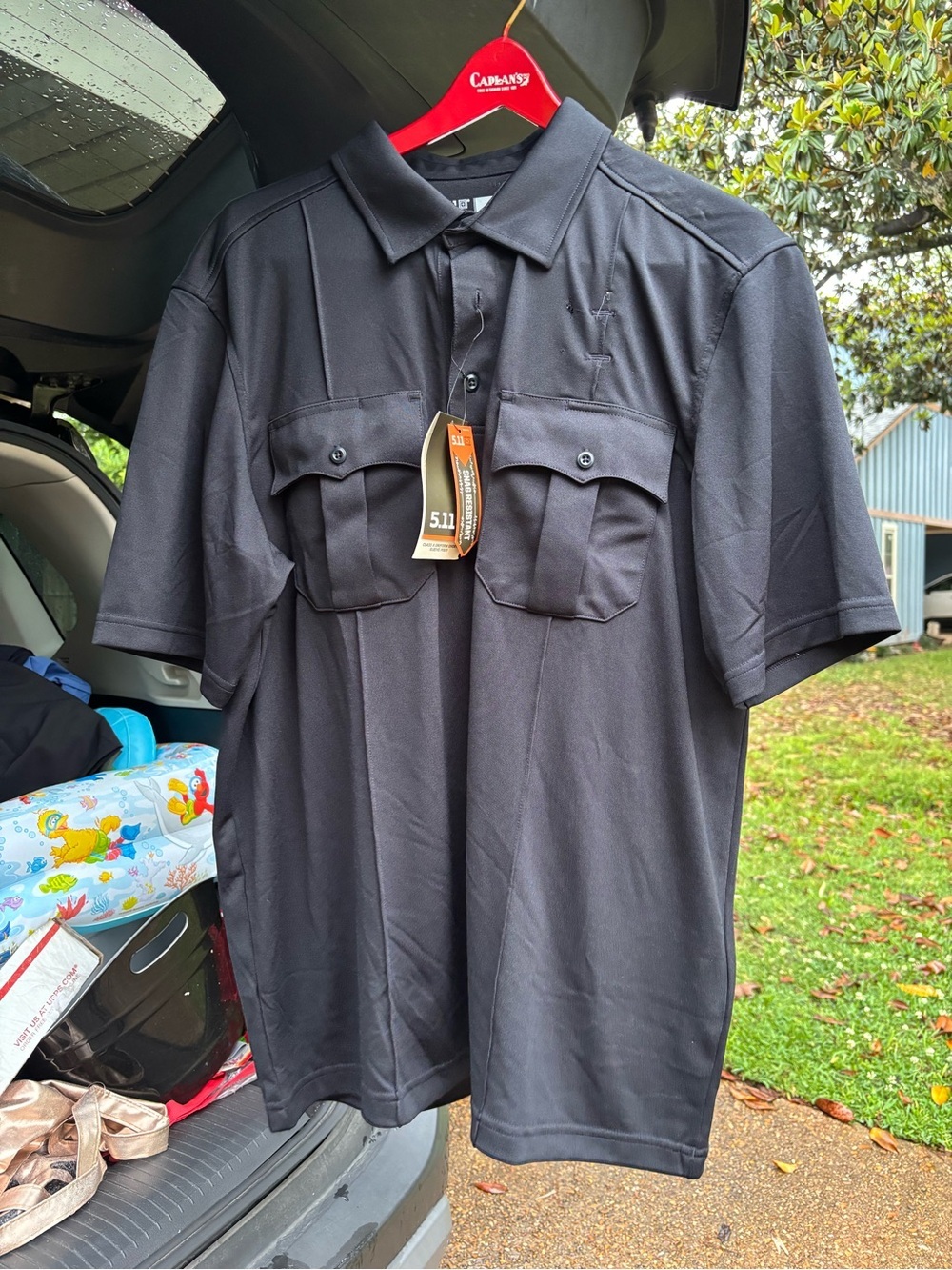 NWT 5.11 TACTICAL Men’s XL CLASS A Uniform S/S SHIRT 41238 MIDNIGHT NAVY Blue